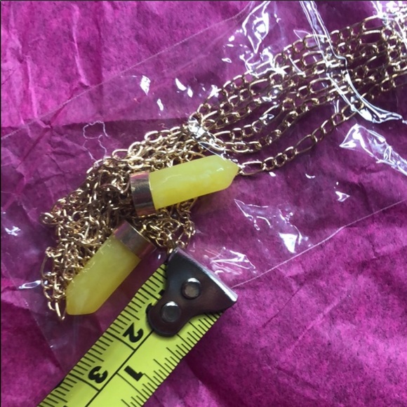 Boho crystal necklace - Picture 8 of 8